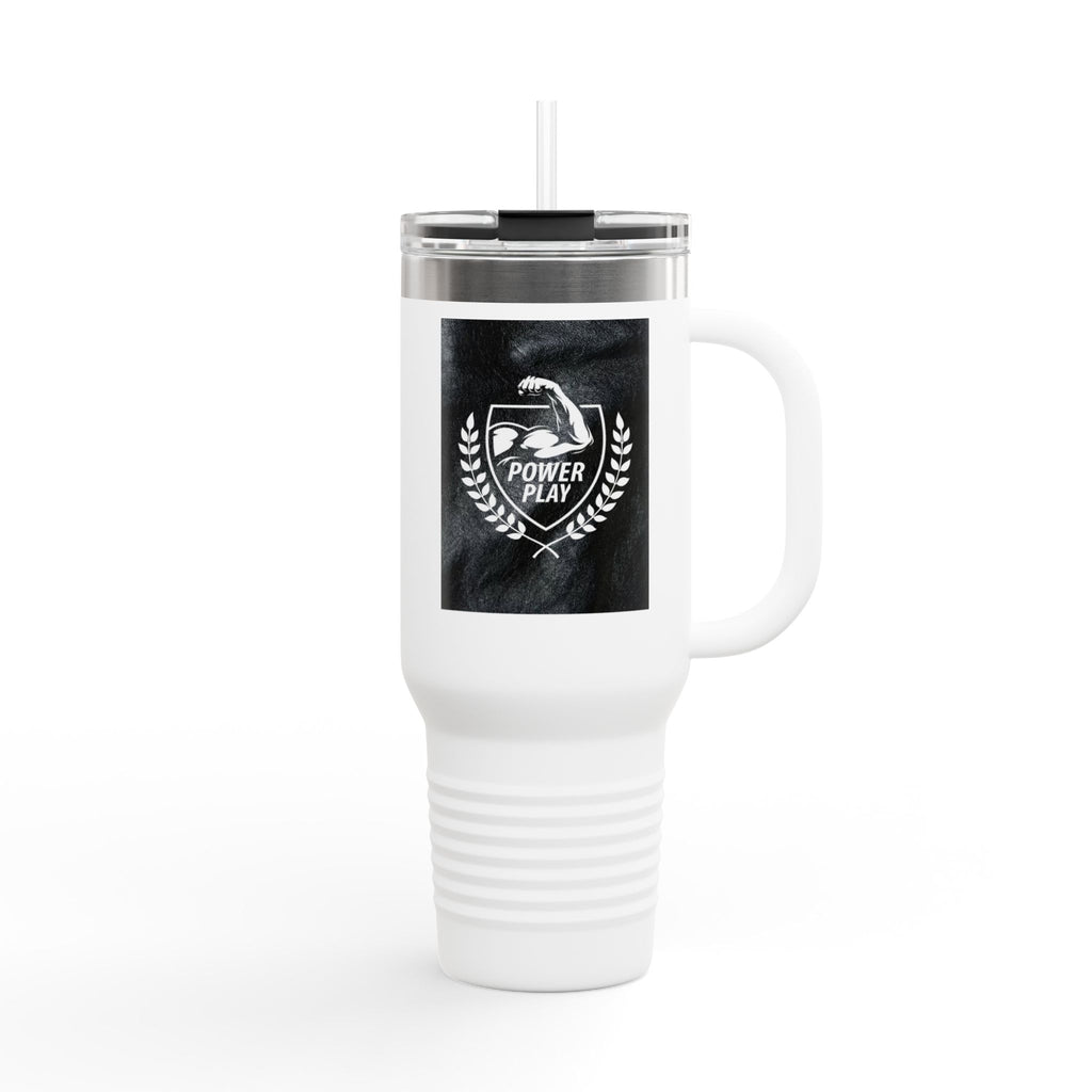 Insulated Travel Mug, 40oz - Power Play | Ideal for Outdoor Adventures & Daily Commutes, Perfect Gift for Sports Enthusiasts, Durable [...]