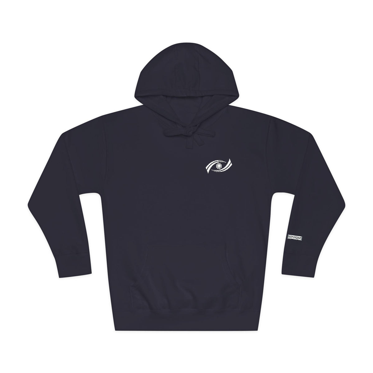 Cozy Unisex Fleece Hoodie with Artistic Design, Casual Wear, Gift for Him/Her, Fall Fashion, Everyday Comfort Printify