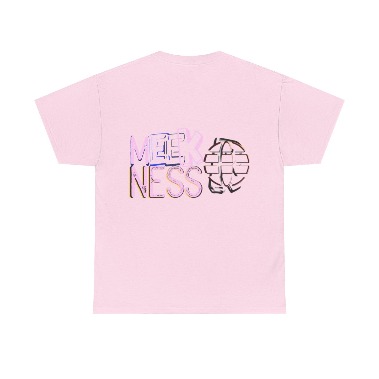 Unisex Heavy Cotton Tee - 'MEEKNESS' Graphic Shirt for Casual Wear