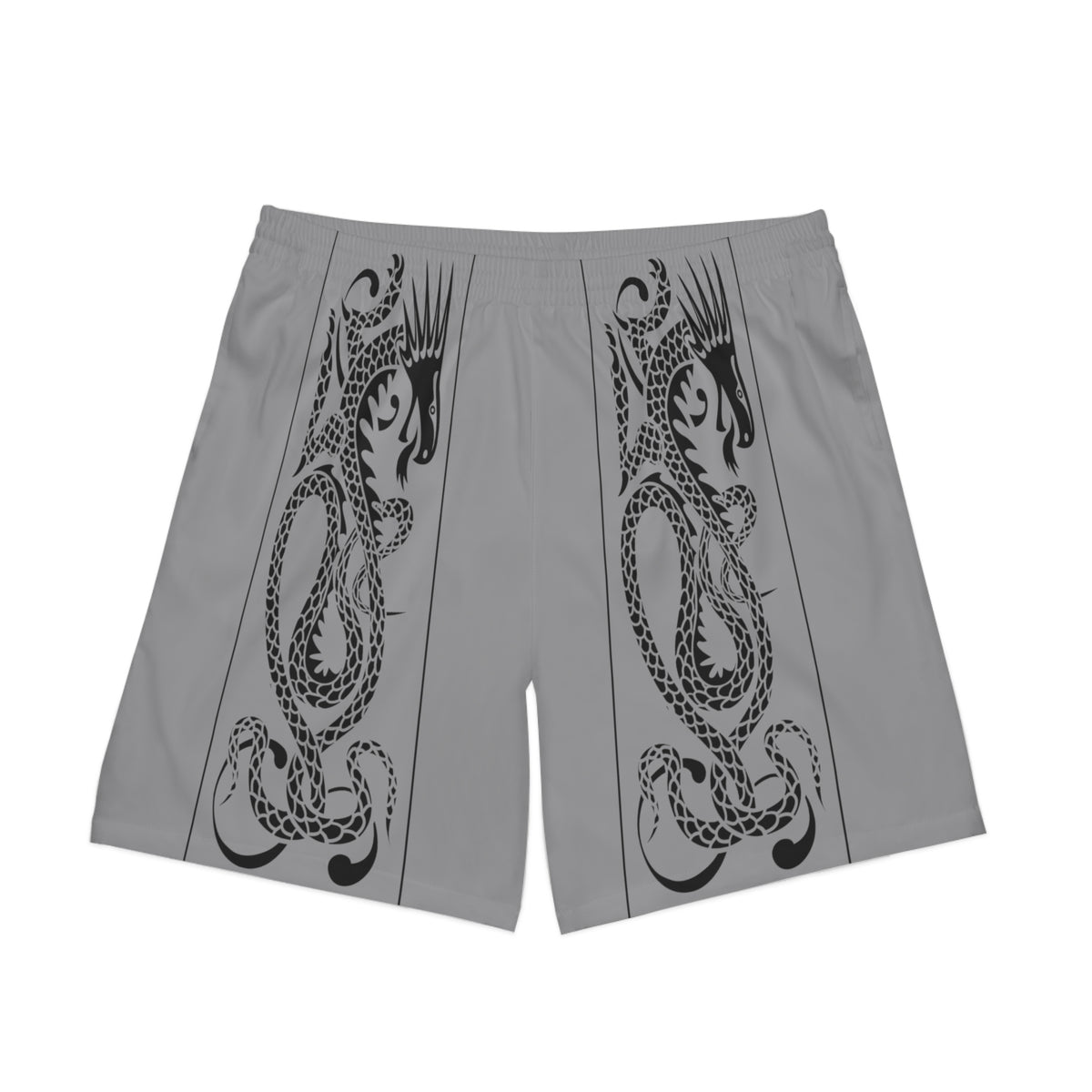 Men's Elastic Beach Shorts (AOP)