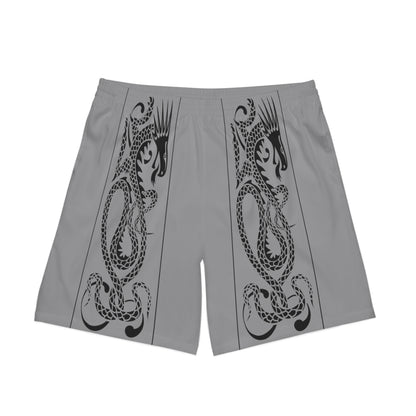 Men's Elastic Beach Shorts (AOP)