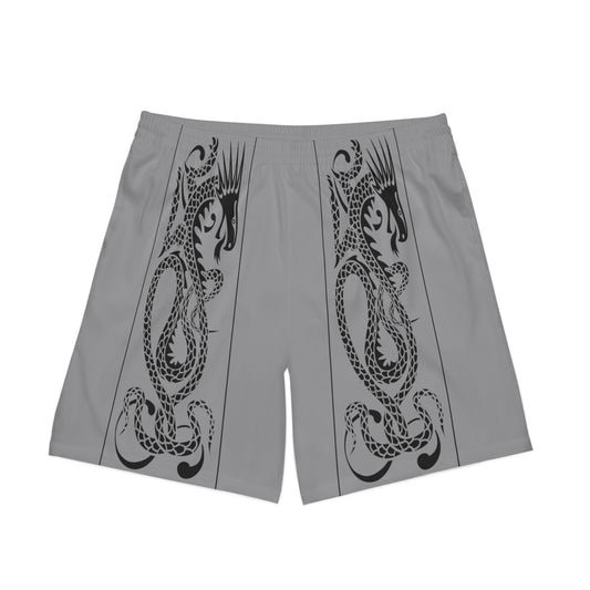 Men's Elastic Beach Shorts (AOP)