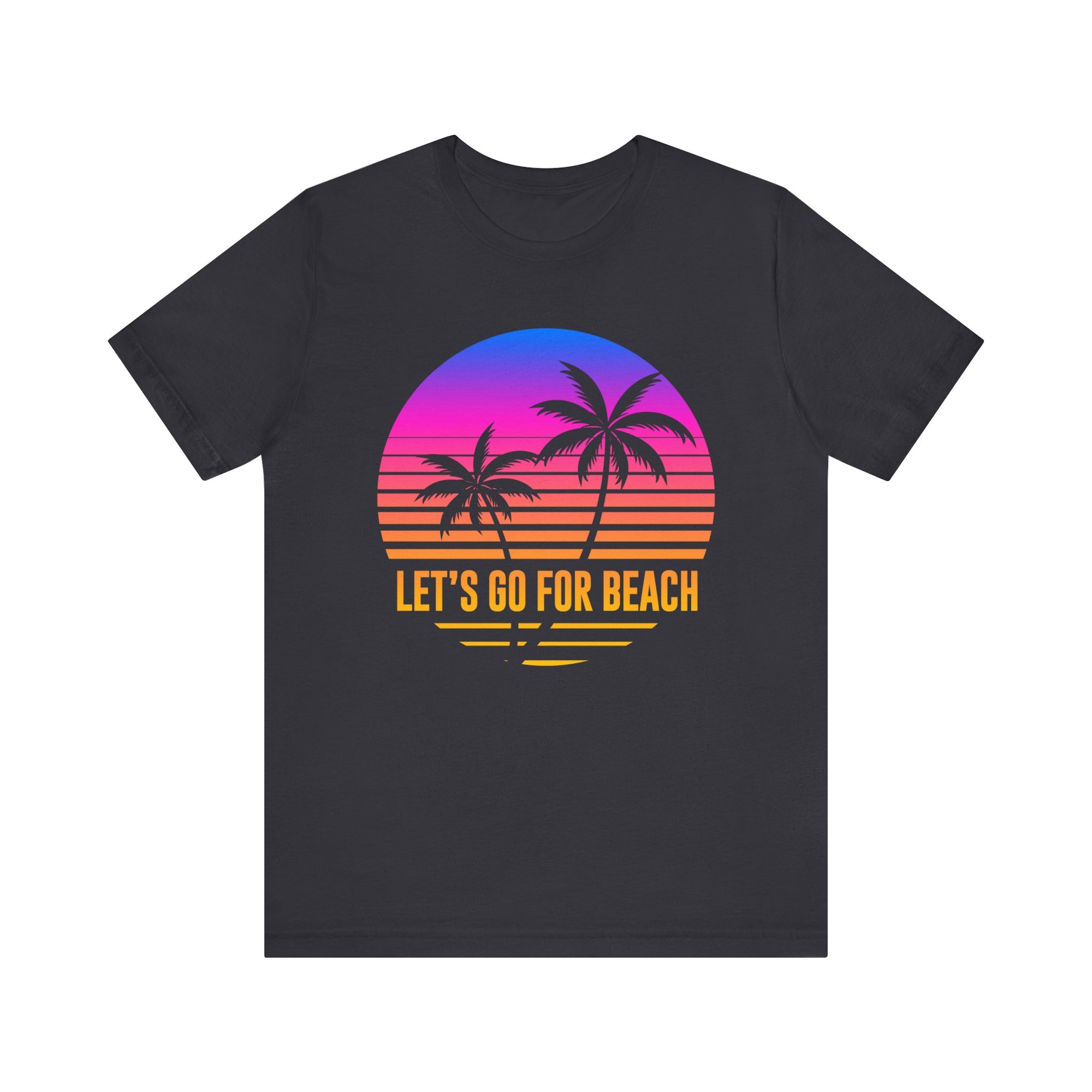 Allons-y pour la plage Tee-shirt unisexe 
