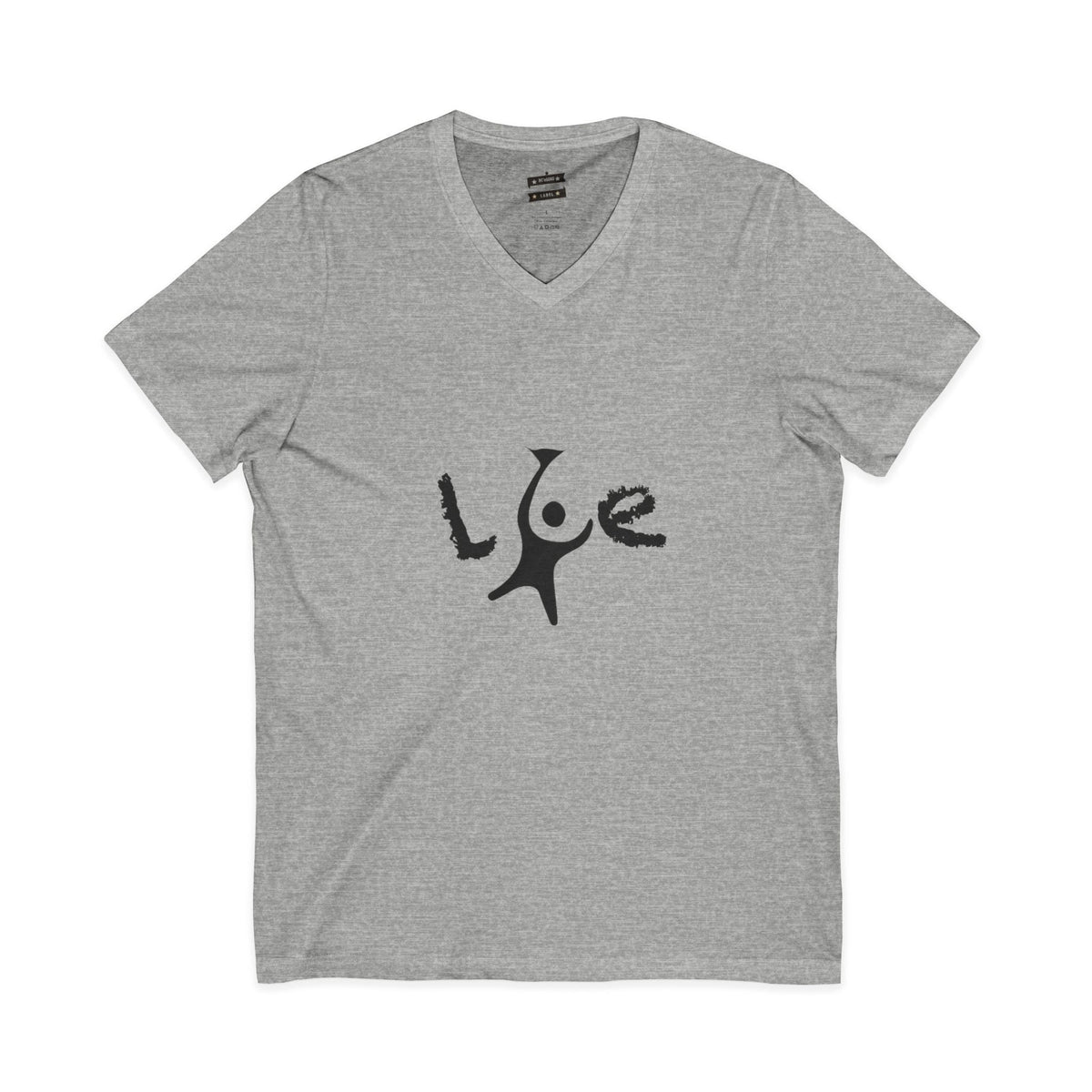 Love Vibe Unisex V-Neck Tee, Printify