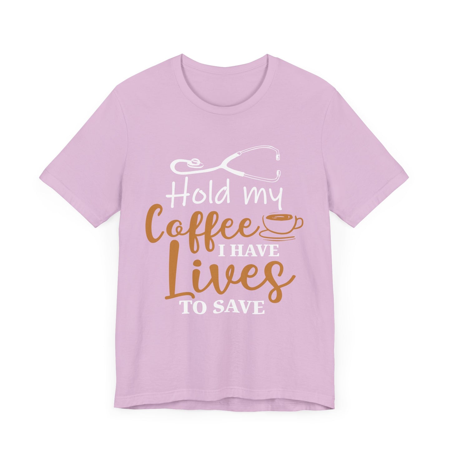 Unisex Hold My Coffee Short Sleeve Tee