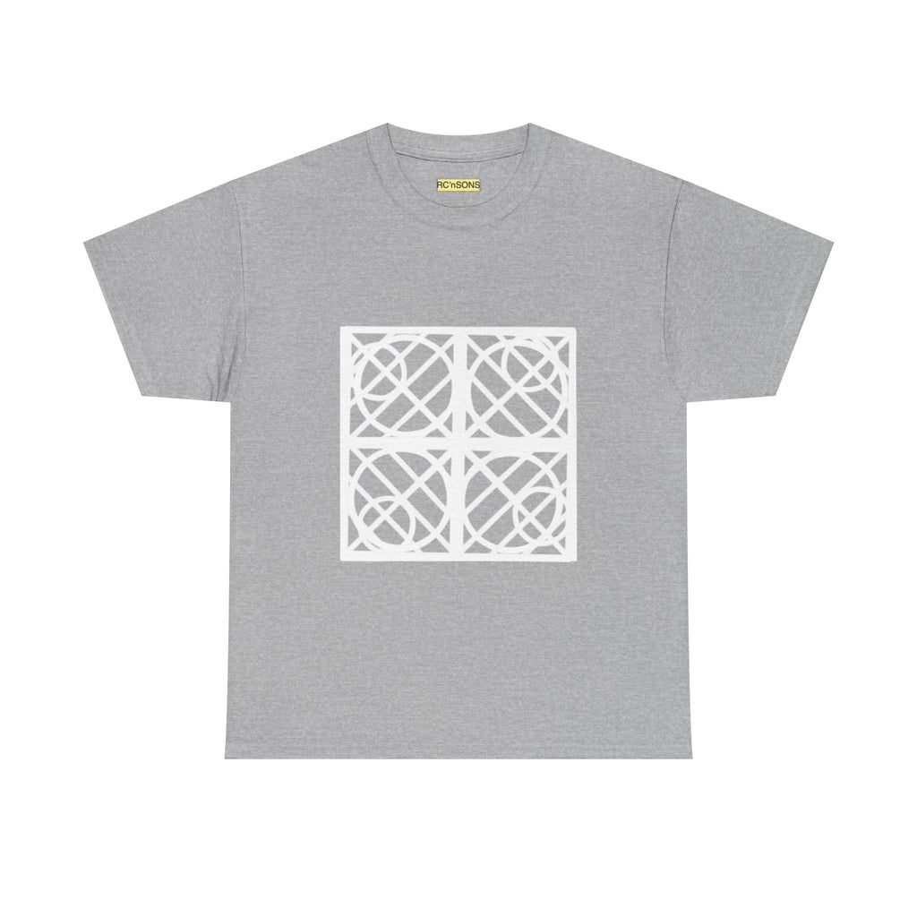 Modern Graphic Tee, Minimalist Cotton Shirt, Casual Unisex Top, Art-Inspired Clothing, Everyday Wear, Gift for Art Lovers Printify