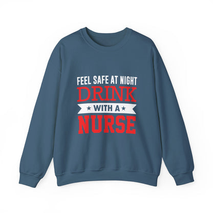 Feel Safe At Night Drink Unisex Sweatshirt