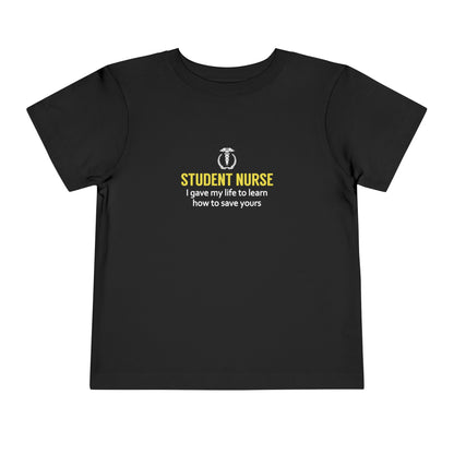Tee-shirt pour tout-petits étudiant infirmière 