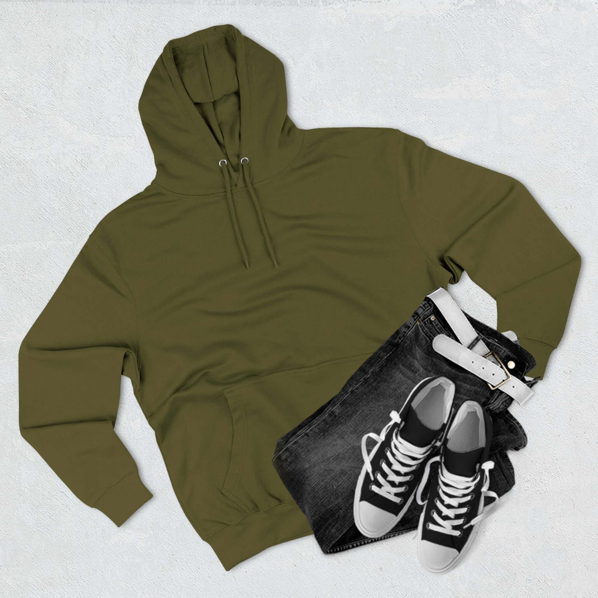 Fleece Hoodie Fresh Threads Design
