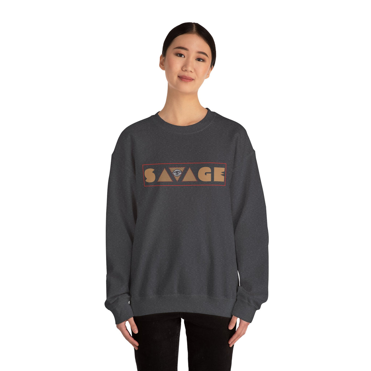 Sweat-shirt unisexe sauvage 