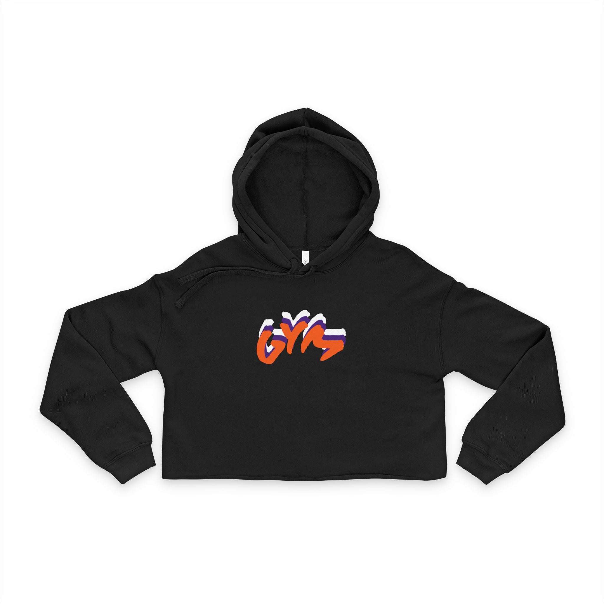 Cropped Hoodie - Gym Workout