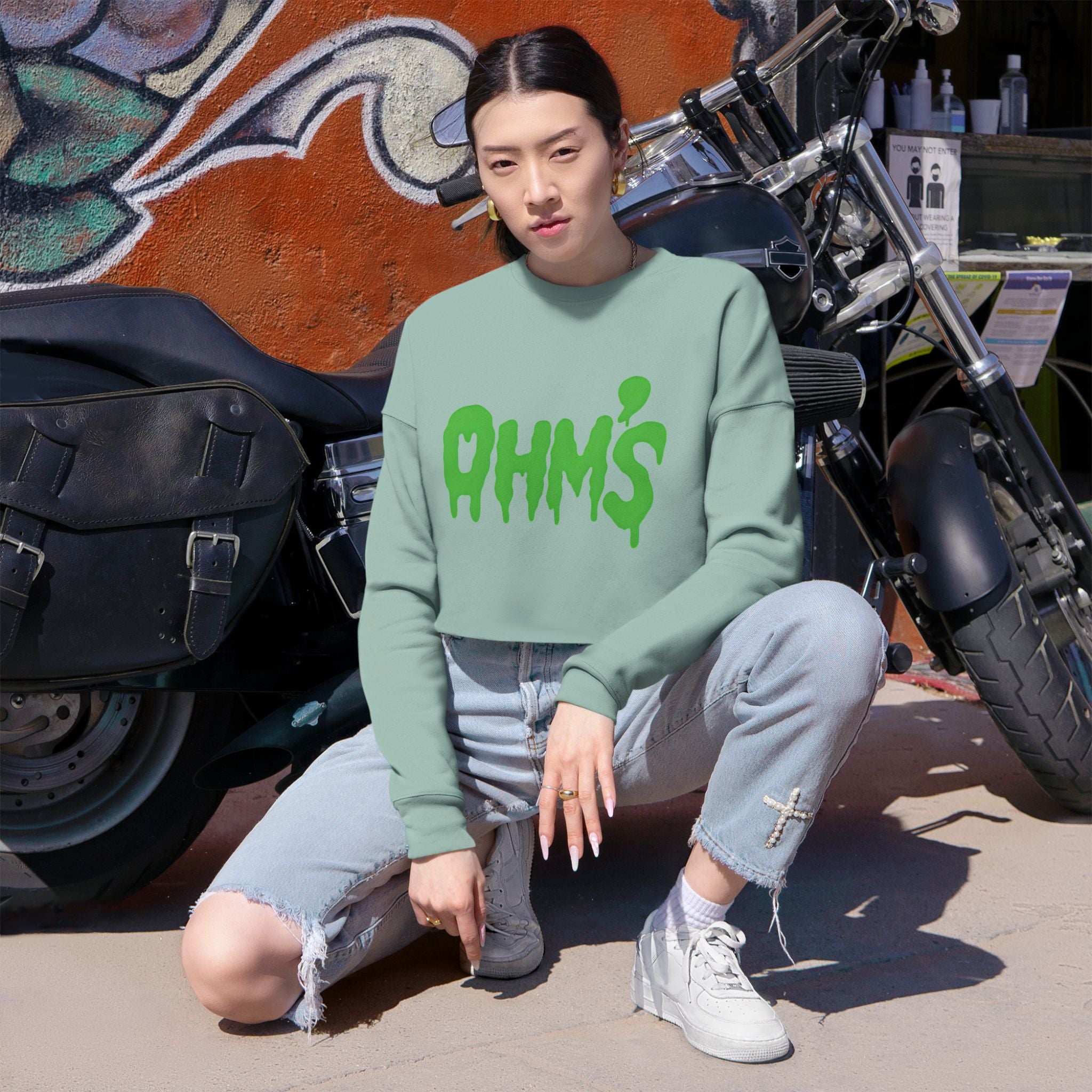 Cropped Sweatshirt Olm’s Law Design