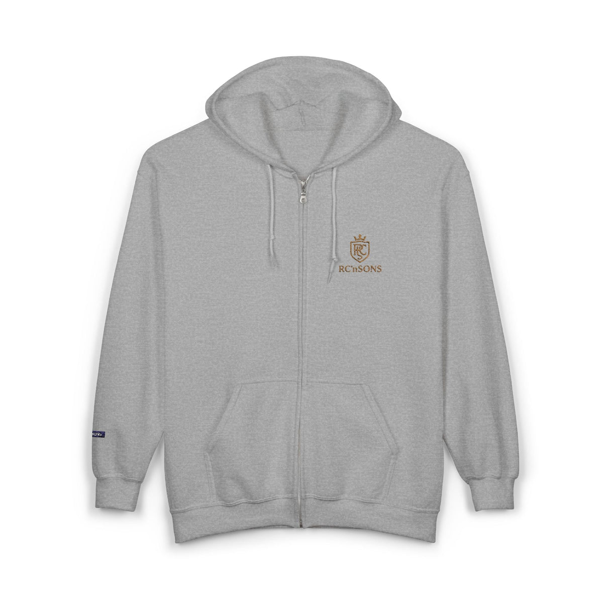 Cozy Unisex Zip-Up Hoodie with Modern Design for Everyday Wear, Cool Gift for Him or Her, Perfect for Fall & Winter Printify