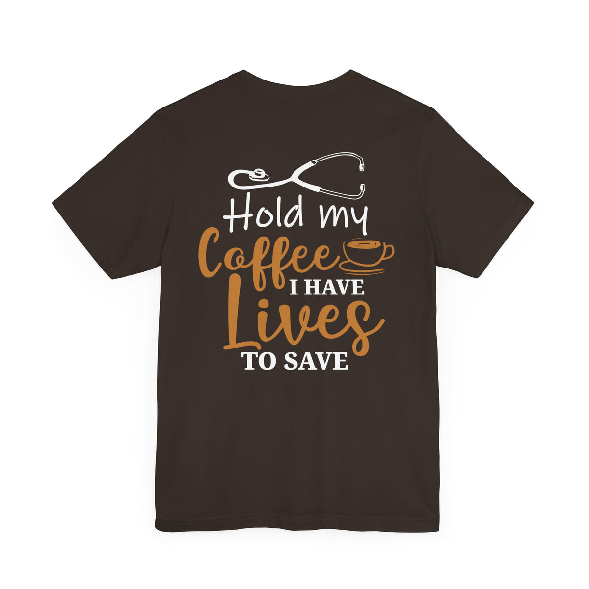 Unisex Hold My Coffee Short Sleeve Tee