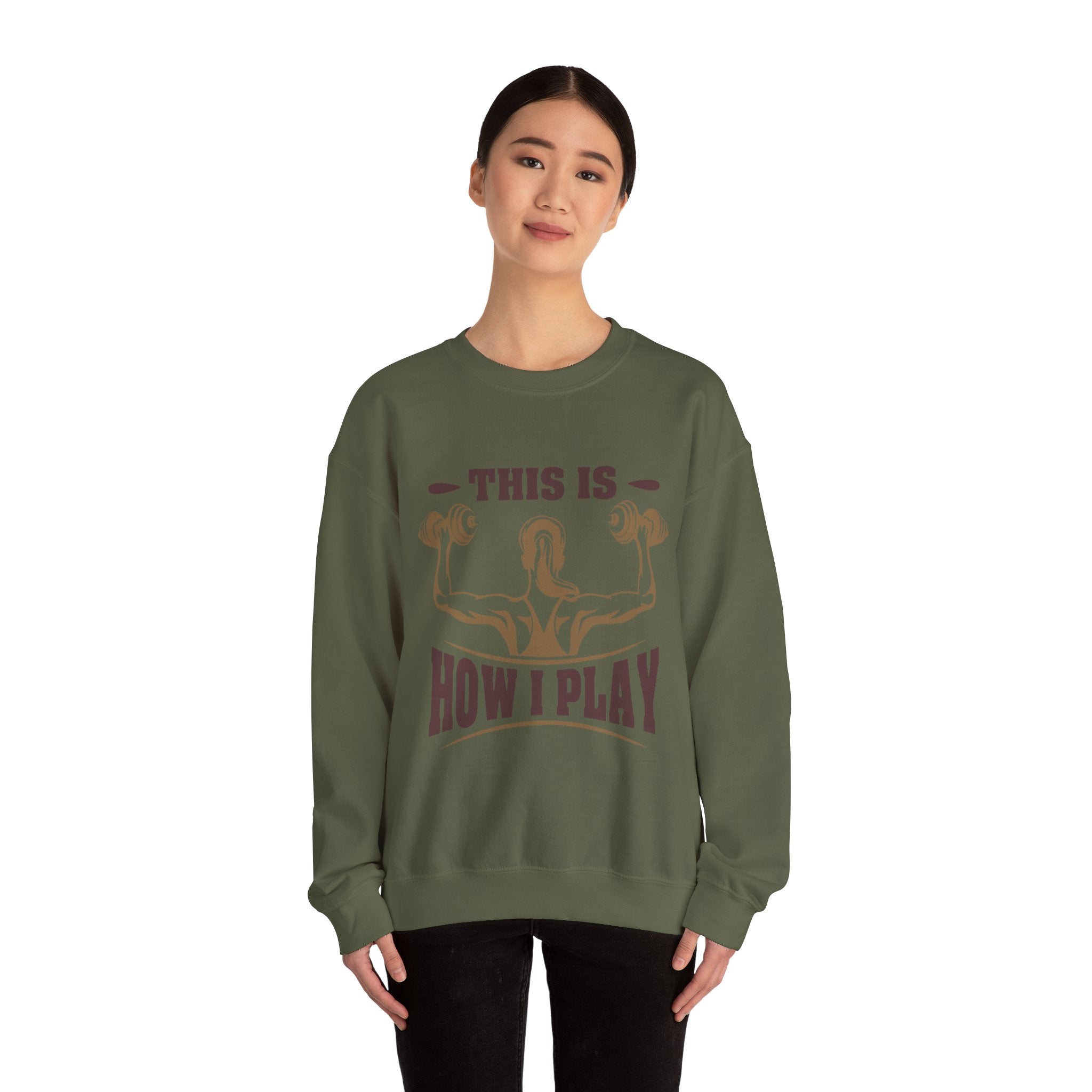 C’est comme ça que je joue Sweatshirt unisexe 