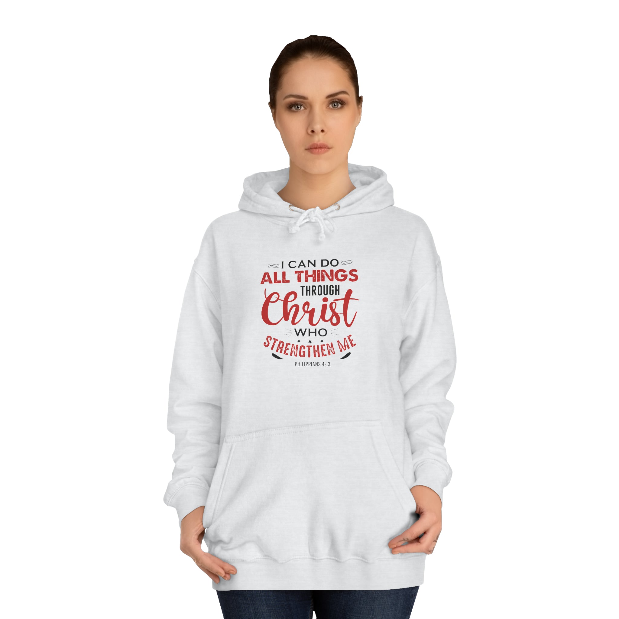 Je peux tout faire Sweat à capuche unisexe 