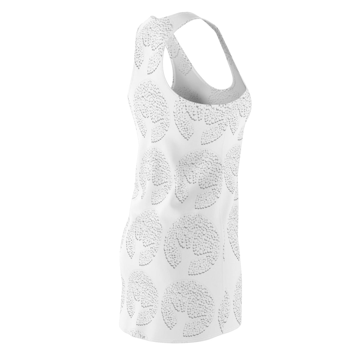 Stylish Women's Racerback Dress, Casual Summer Dress, Comfortable Everyday Wear, Vacation Outfit, Unique Graphic Dress Printify