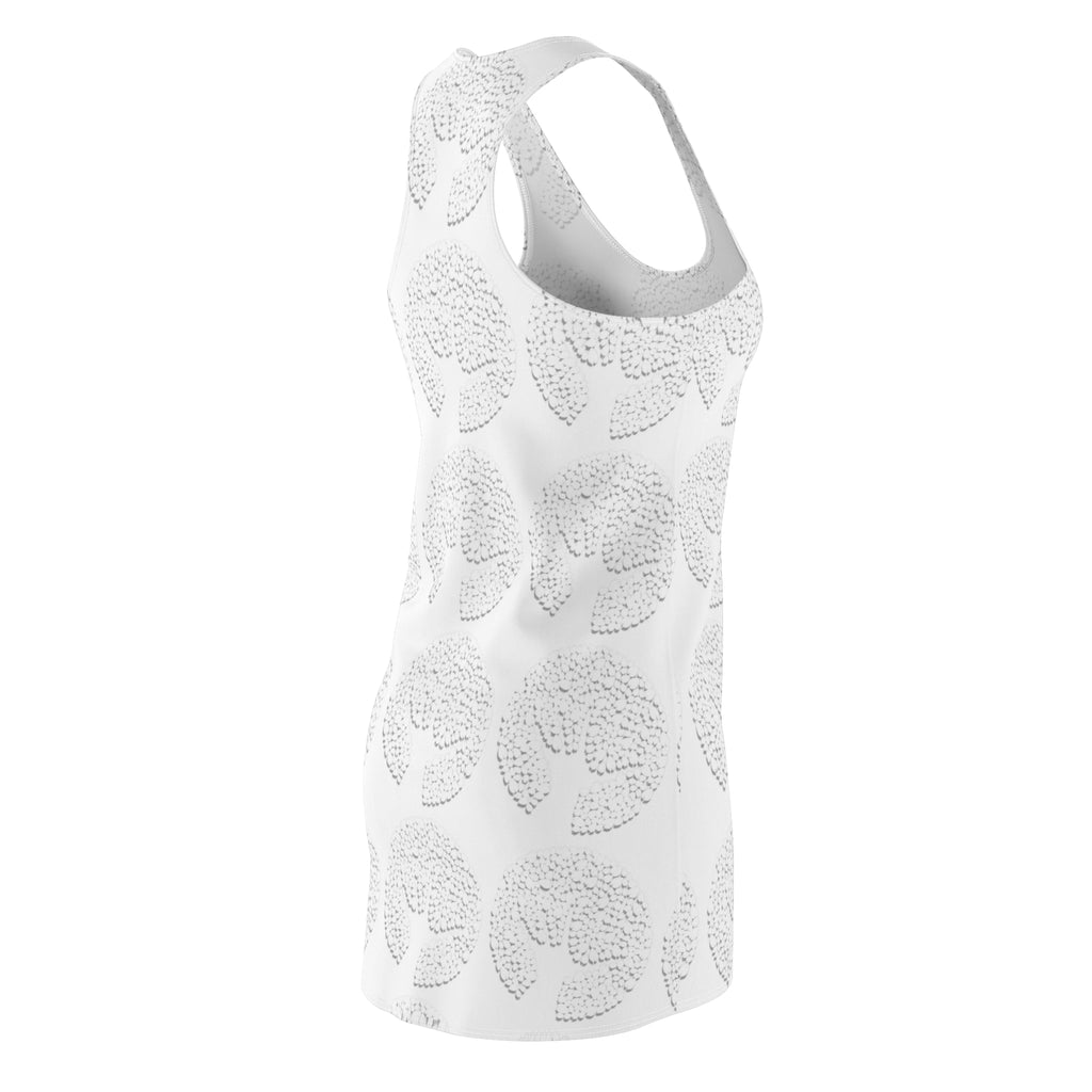 Stylish Women's Racerback Dress, Casual Summer Dress, Comfortable Everyday Wear, Vacation Outfit, Unique Graphic Dress Printify