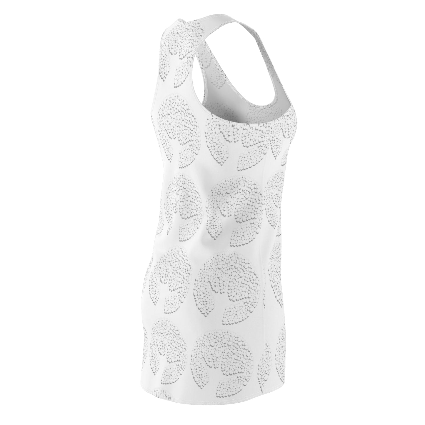 Stylish Women's Racerback Dress, Casual Summer Dress, Comfortable Everyday Wear, Vacation Outfit, Unique Graphic Dress Printify