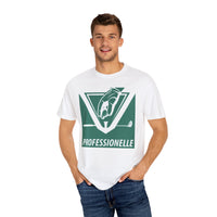 Golf Lover's Unisex Garment-Dyed T-Shirt - 'Professionnelle' Design