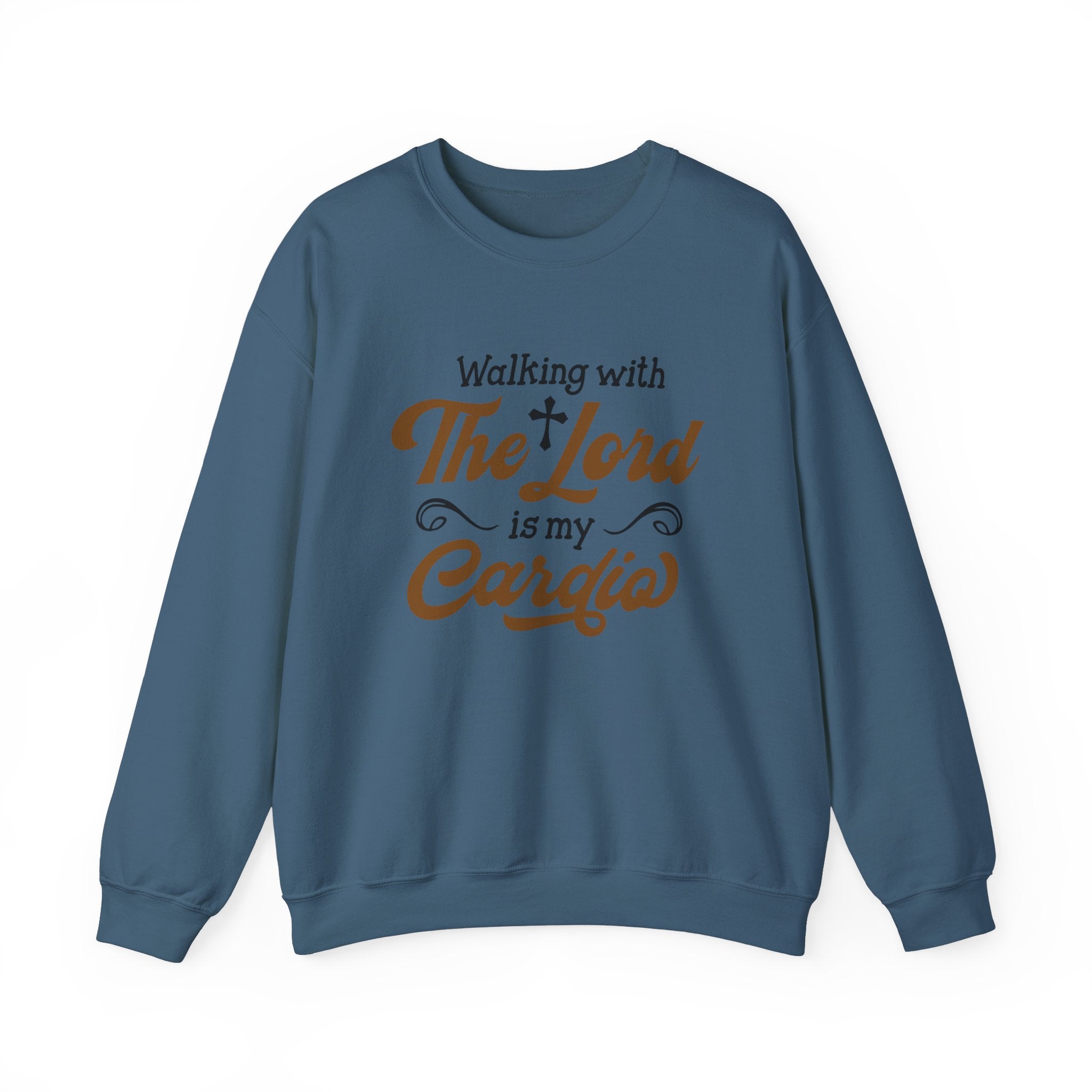 Marcher avec le Seigneur est un sweat-shirt unisexe cardial 