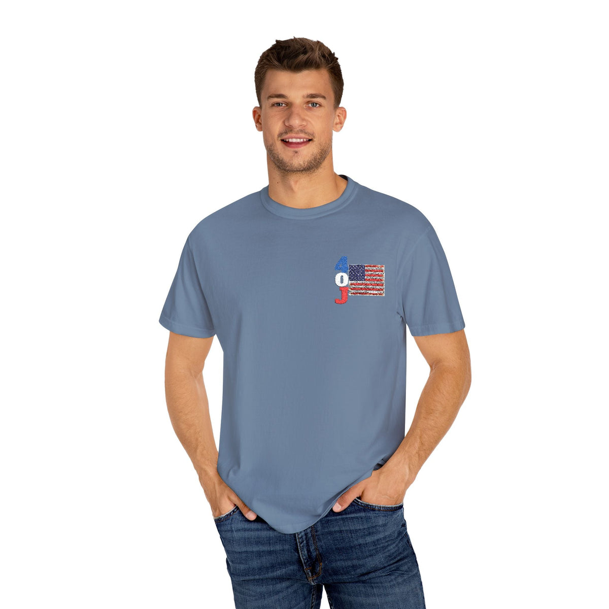 4th of July Garment-Dyed T-shirt Printify