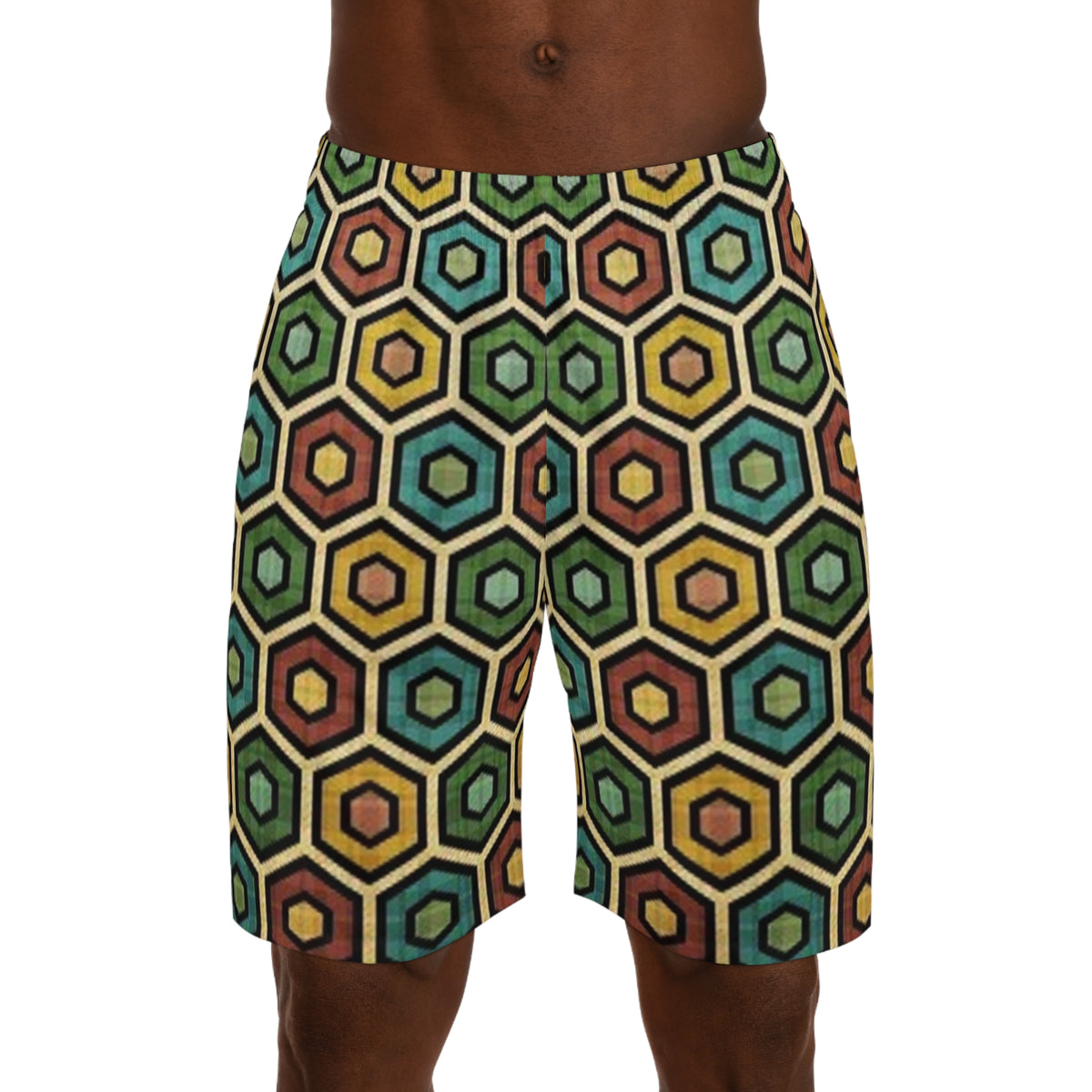 Men's Jogger Shorts (AOP)
