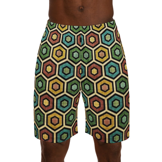 Men's Jogger Shorts (AOP)