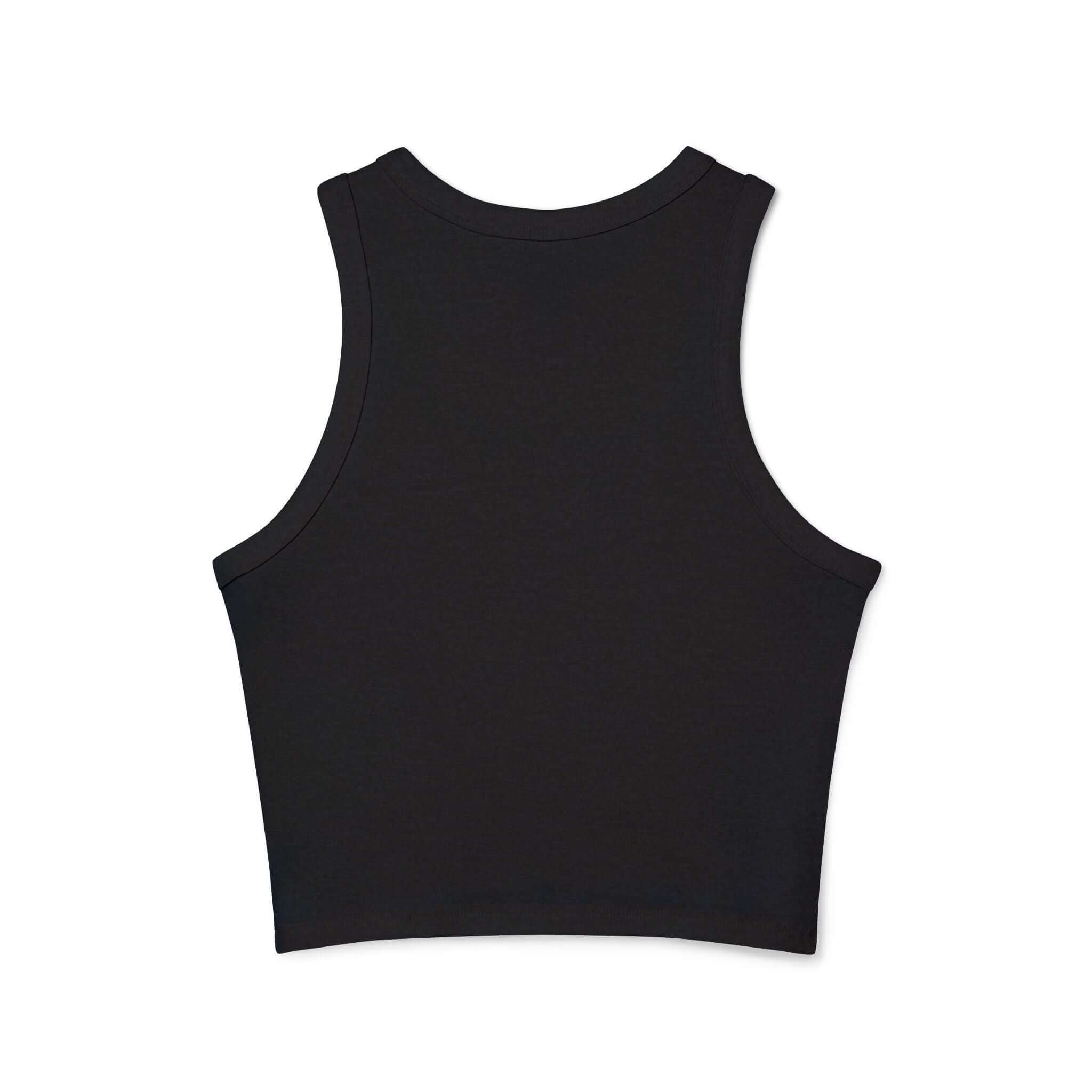 Tank Top Happy Holiday Women's Micro Rib Racer