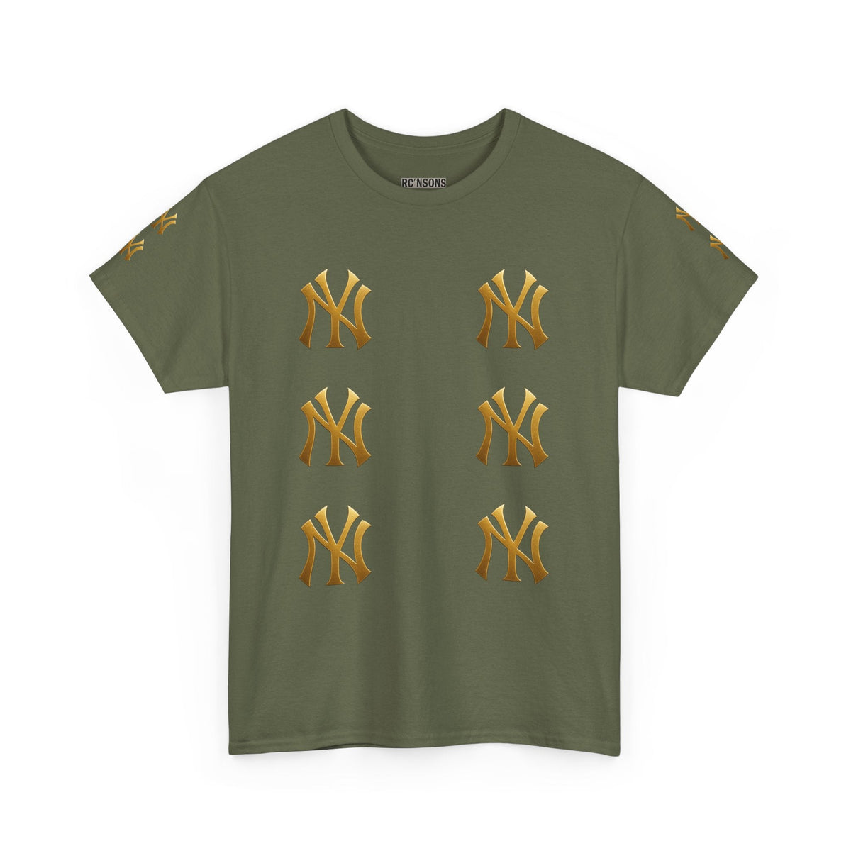 Gold Logo Unisex Heavy Cotton Tee Printify
