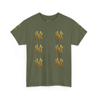 Gold Logo Unisex Heavy Cotton Tee Printify