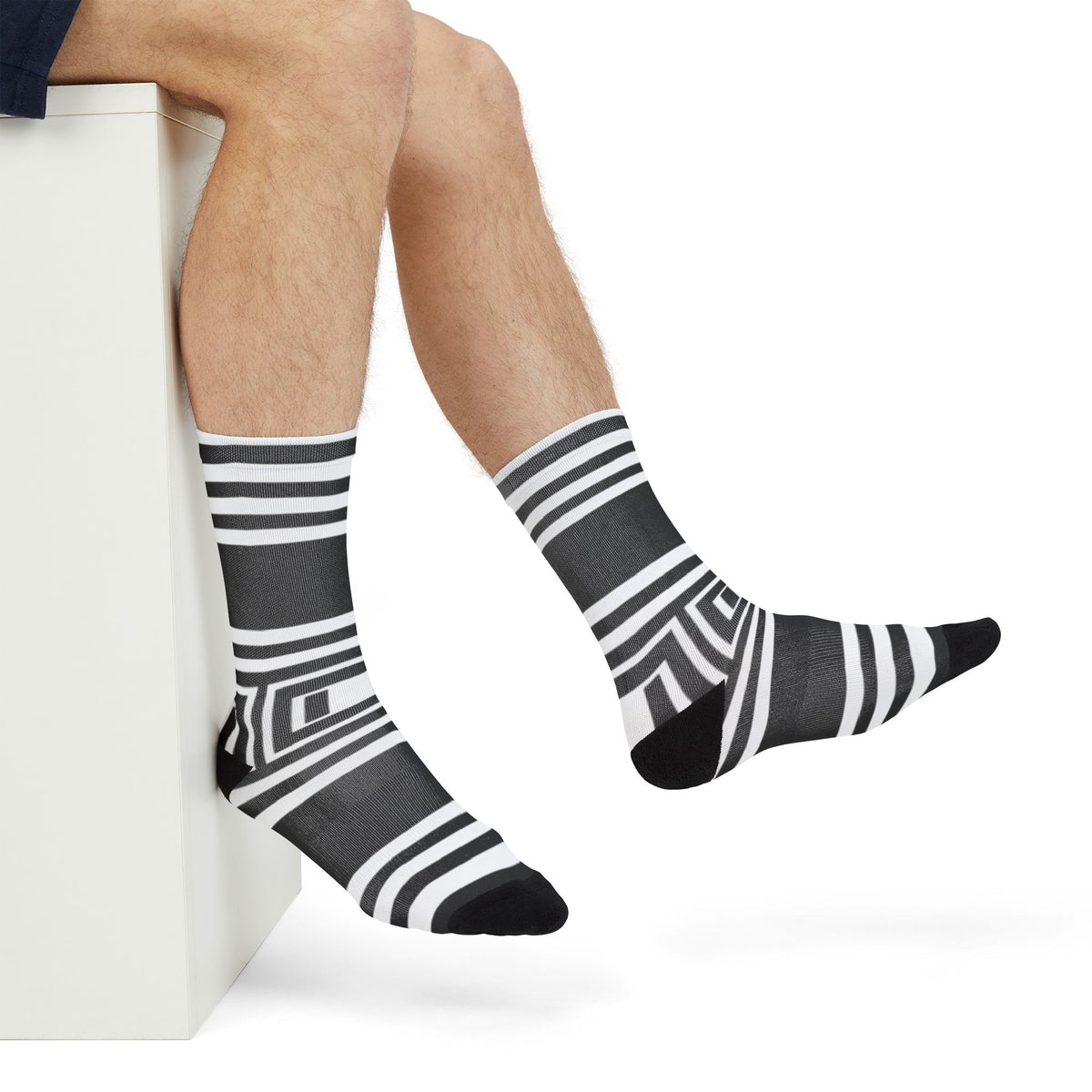 Striped Crew Socks