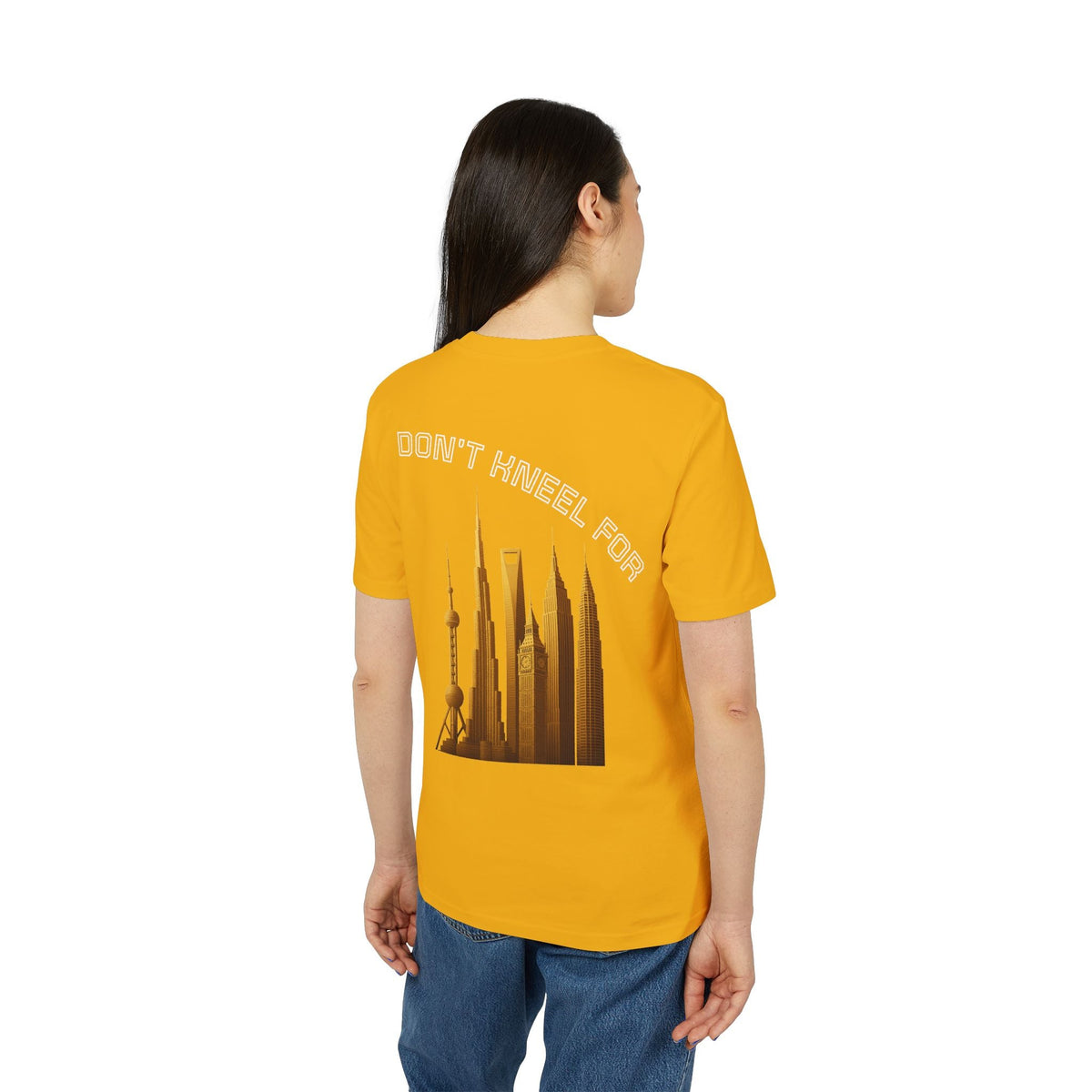 Urban Skyline Unisex T-Shirt, Creative Graphic Tee for Casual Wear, Gift for Architects, Tourists, Travel Lovers, Cityscape Apparel Printify