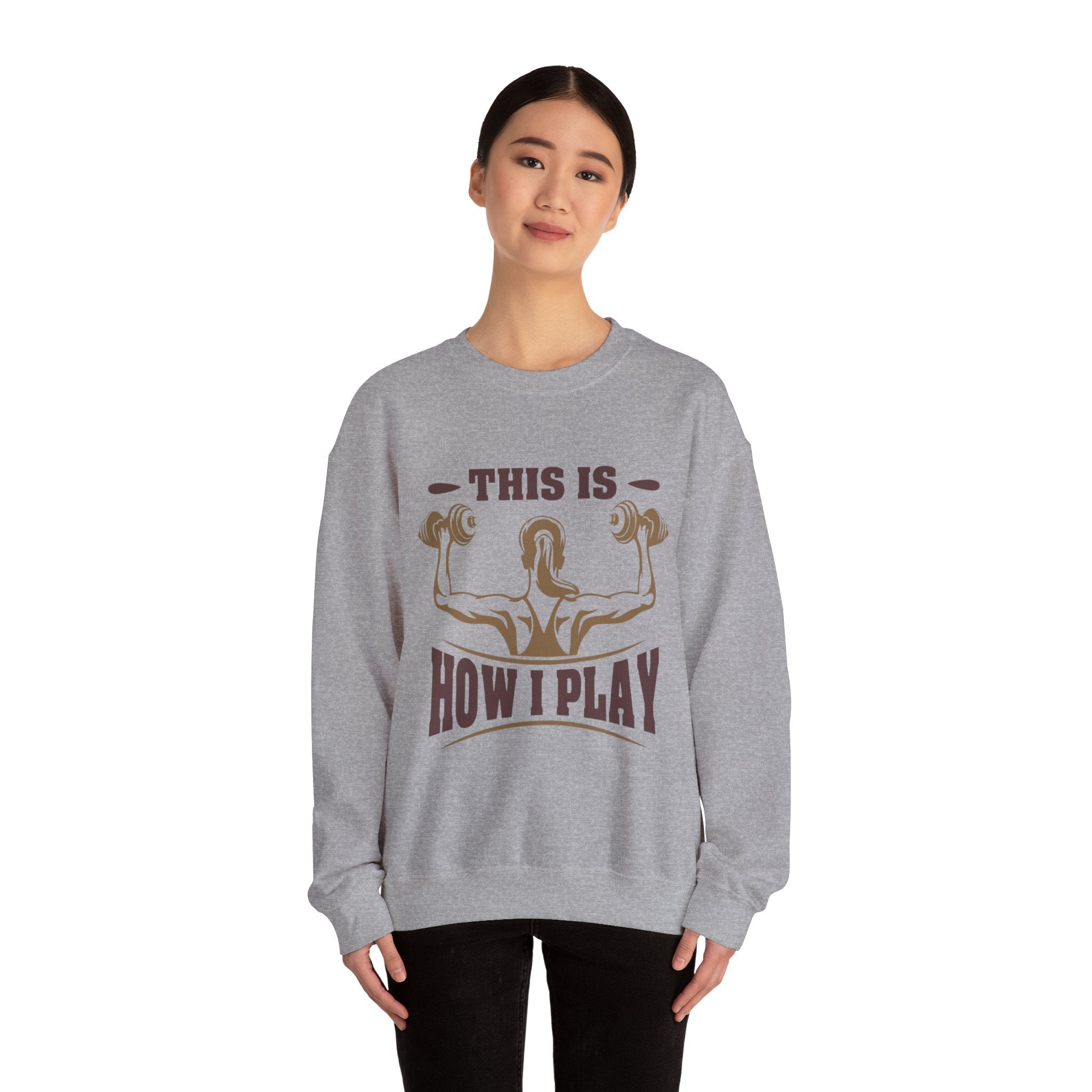C’est comme ça que je joue Sweatshirt unisexe 