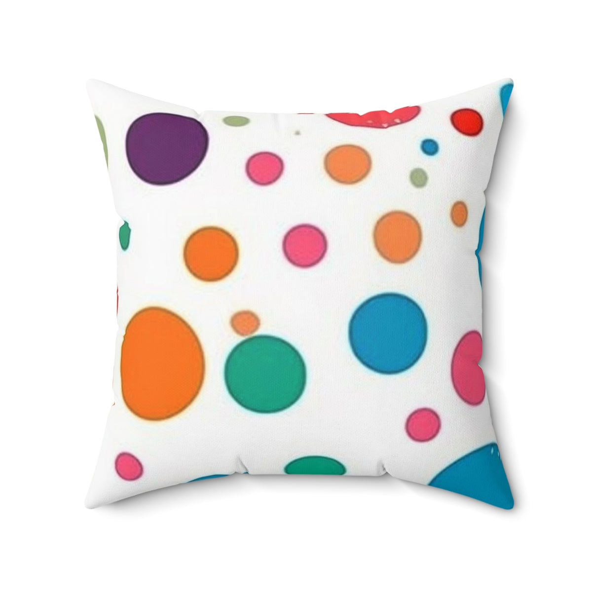 Spun Polyester Square Pillow