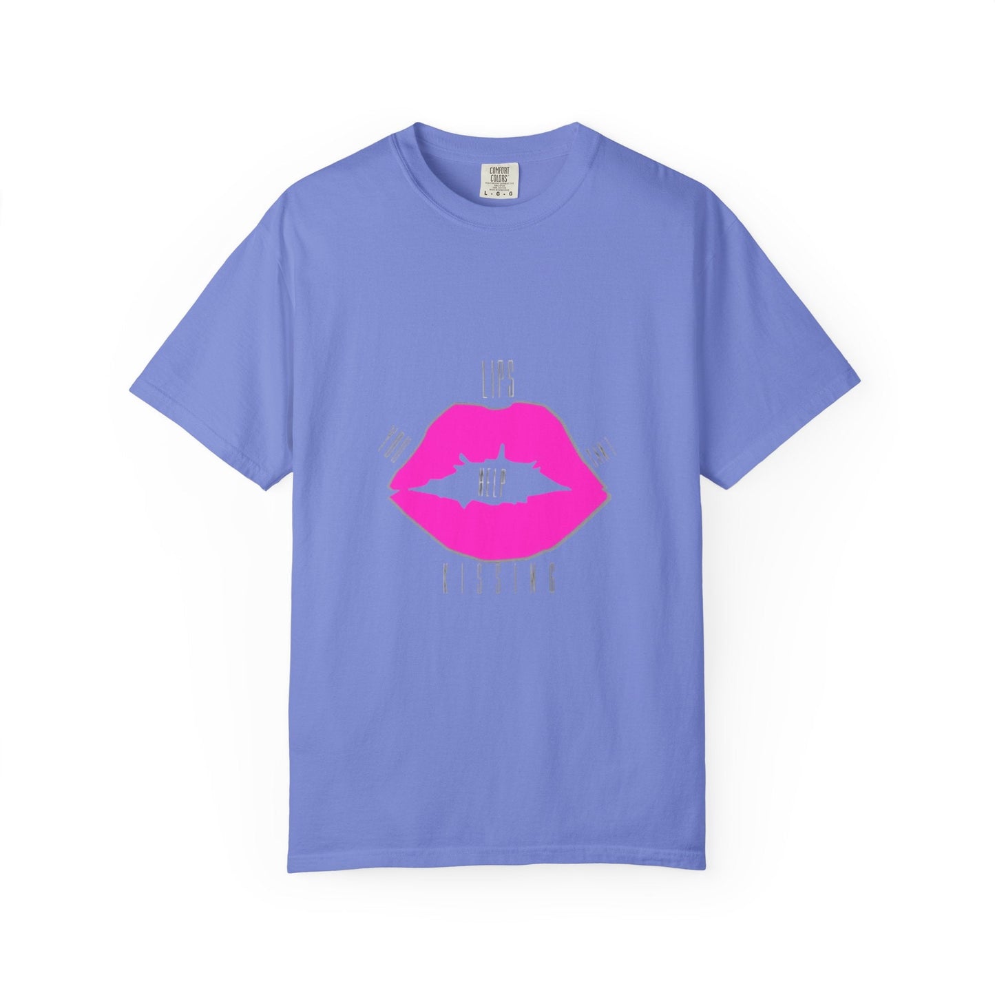 Kiss Mark Graphic Tee, Trendy Unisex T-shirt for Casual Wear, Perfect for Birthdays, Valentine’s Day, or Fun Gatherings, Statement Shirt Printify