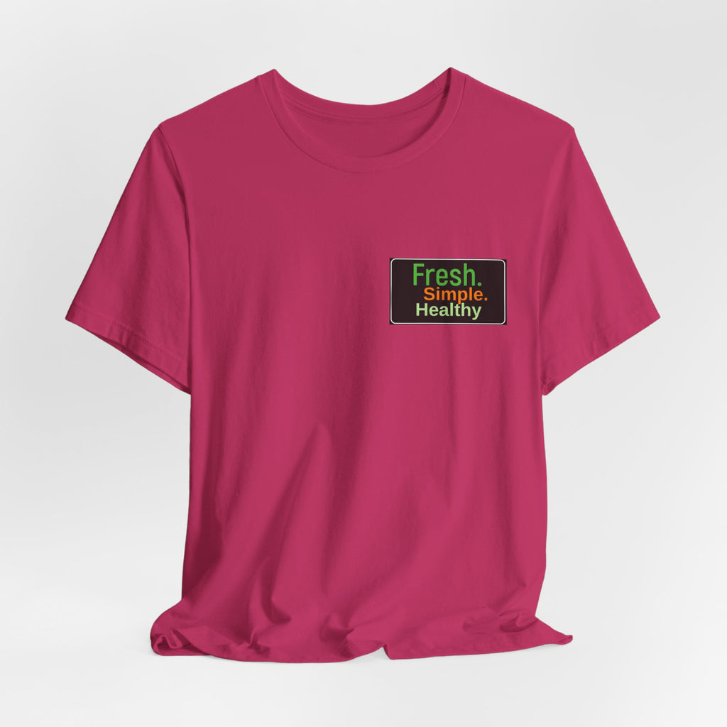 Unisex Fresh Healthy Short Sleeve Tee
