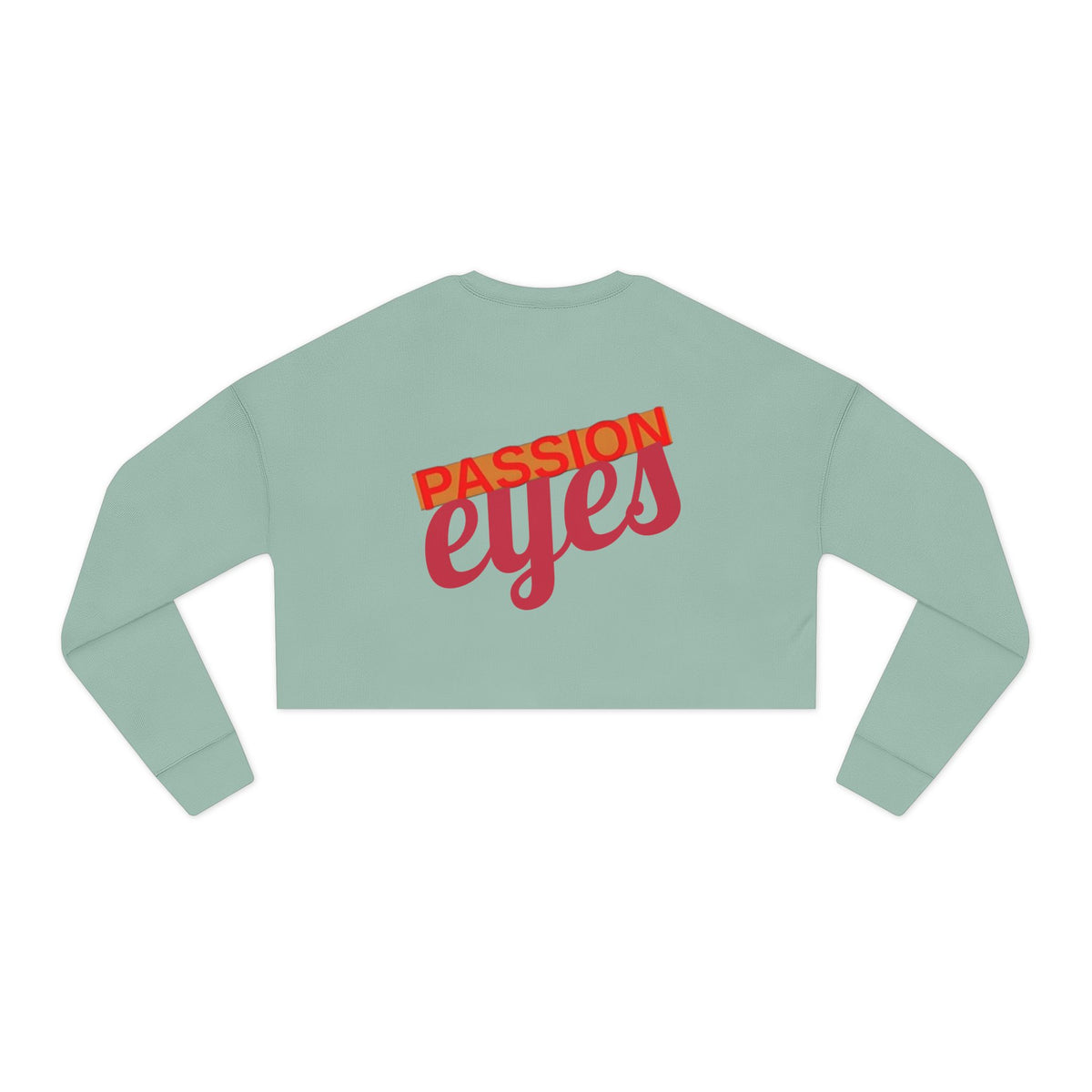 Passion Eyes Cropped Sweatshirt