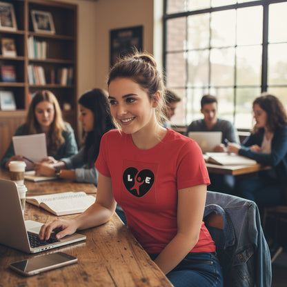 Heartfelt Love Women's Tee Printify