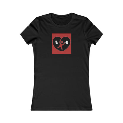 Heartfelt Love Women's Tee Printify