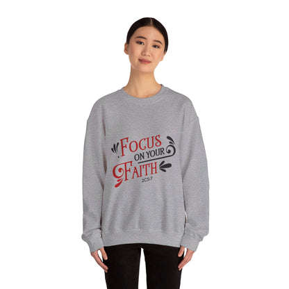 RCNSONS Focus Faith Unisex Sweatshirt