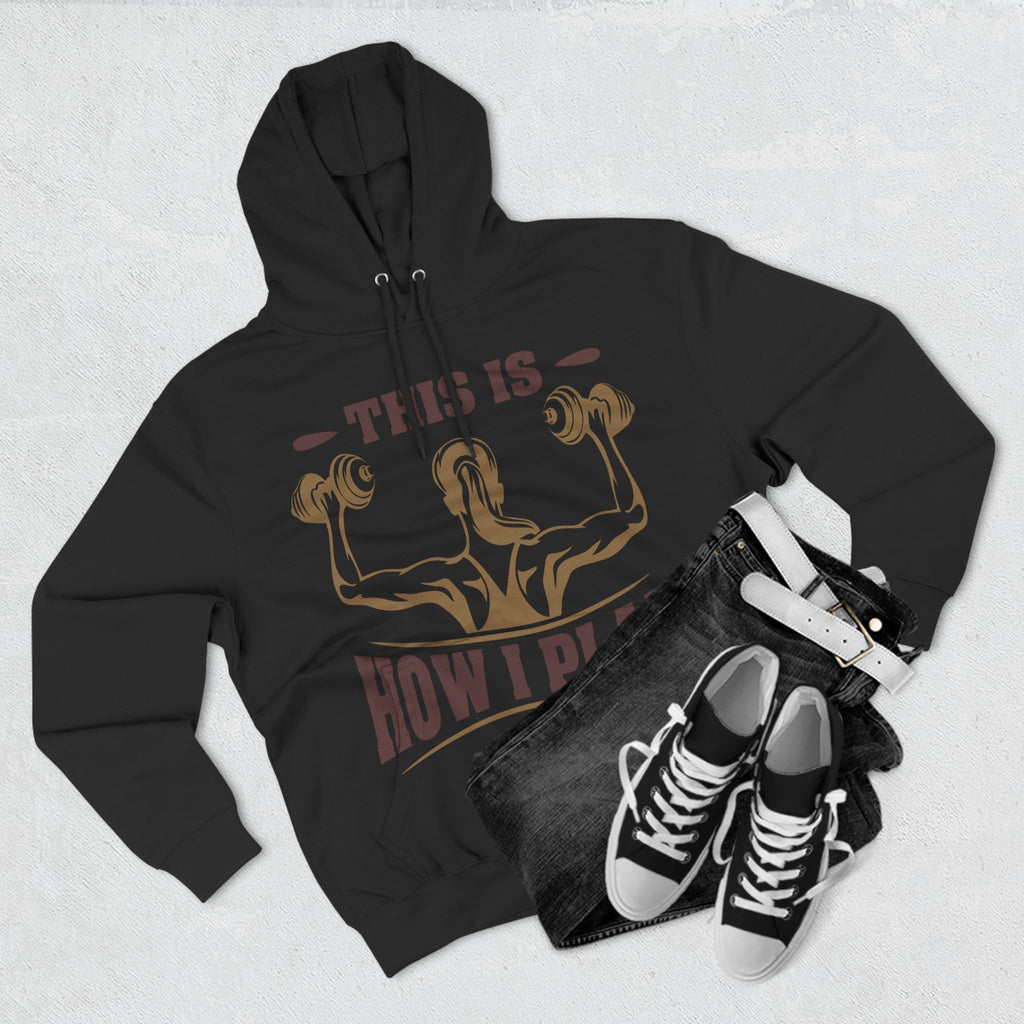 Rcnsons Unisex Three-Panel Fleece 'Play' Hoodie