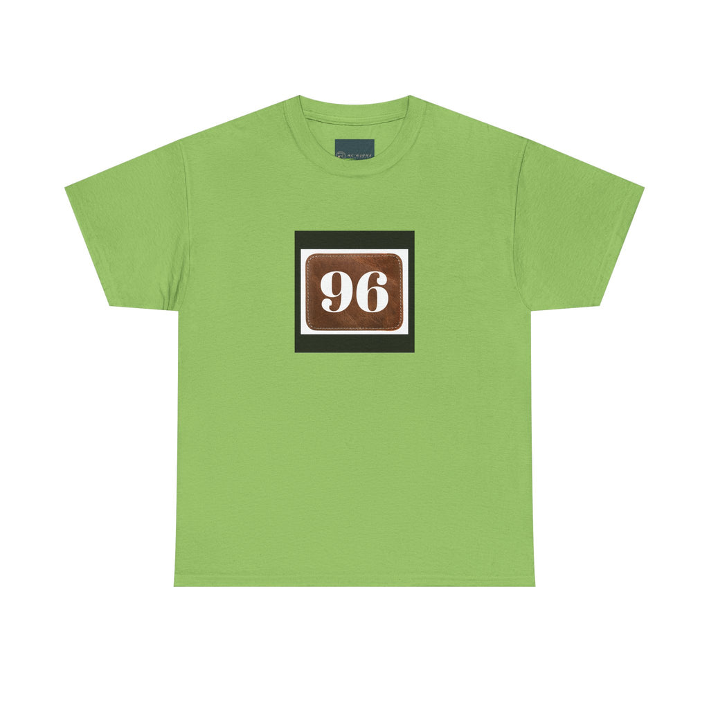 Vintage Style Unisex Heavy Cotton Tee - Classic 96 Design
