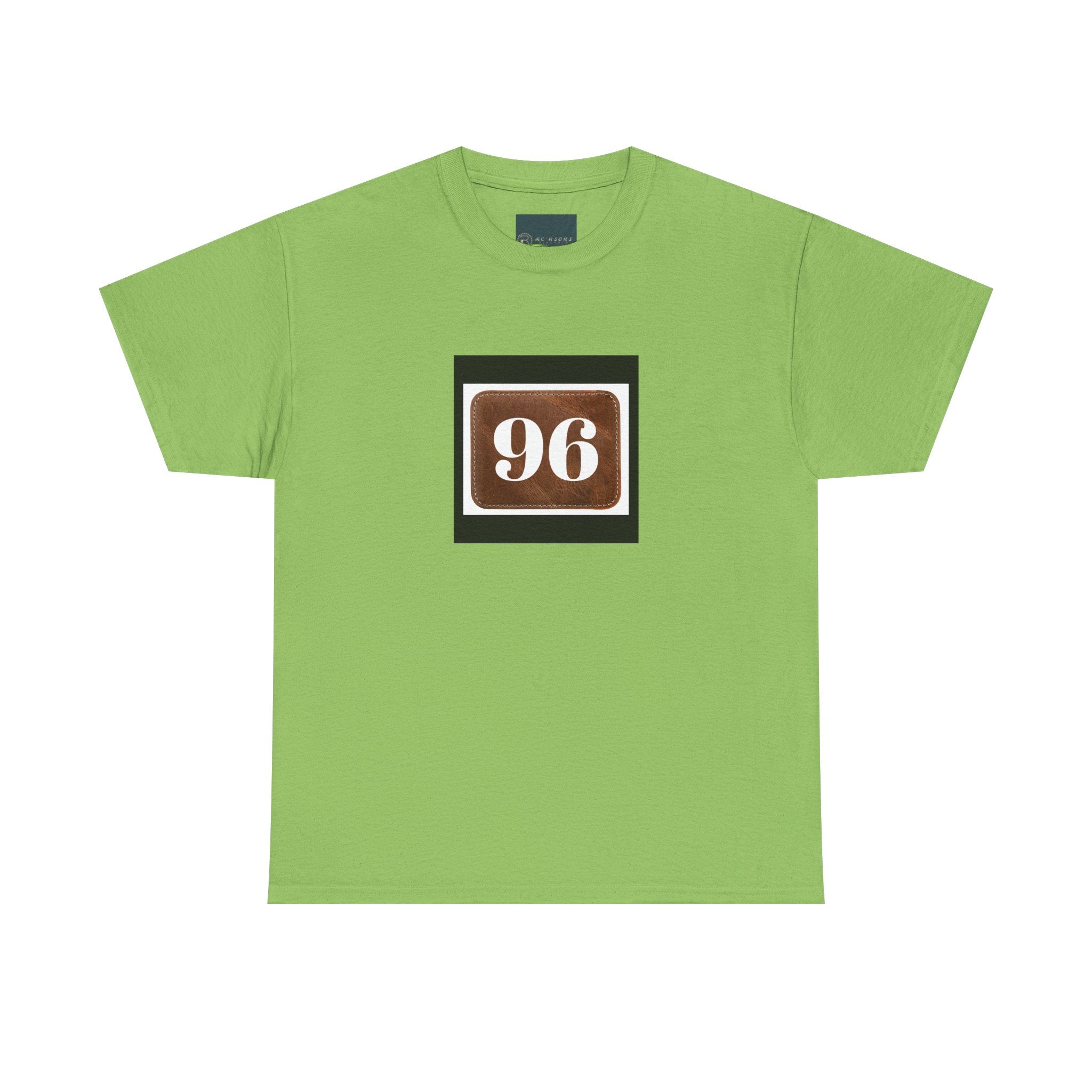 Vintage Style Unisex Heavy Cotton Tee - Classic 96 Design