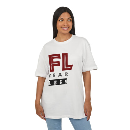Fearless Unisex Heavy Oversize Tee - Empowering Statement Shirt