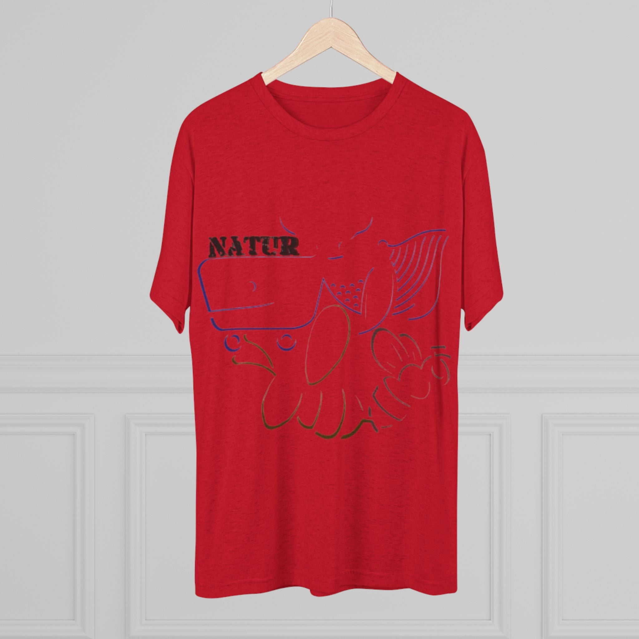 Nature Inspired Tee - Unisex Tri-Blend Crew Tee