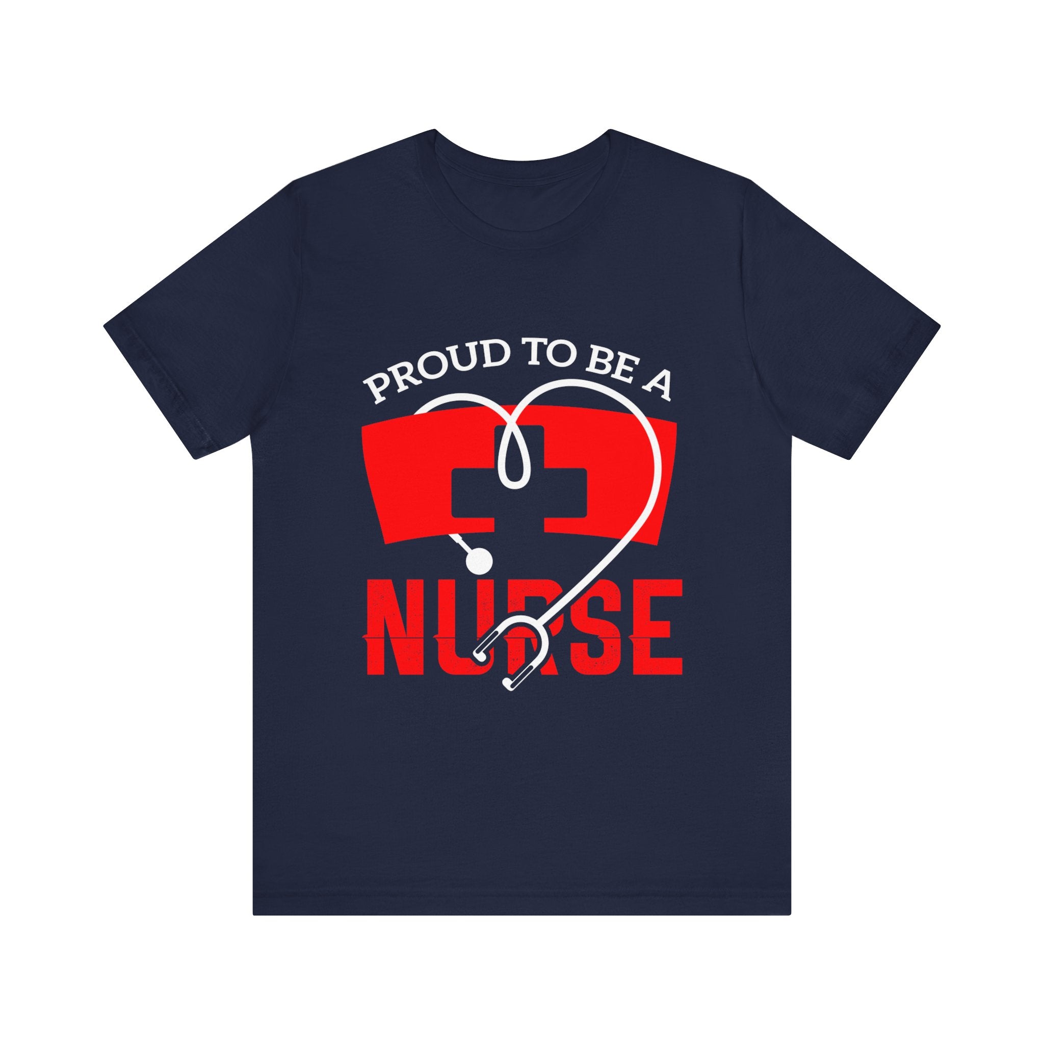 Fier d’être un tee-shirt unisexe infirmière 