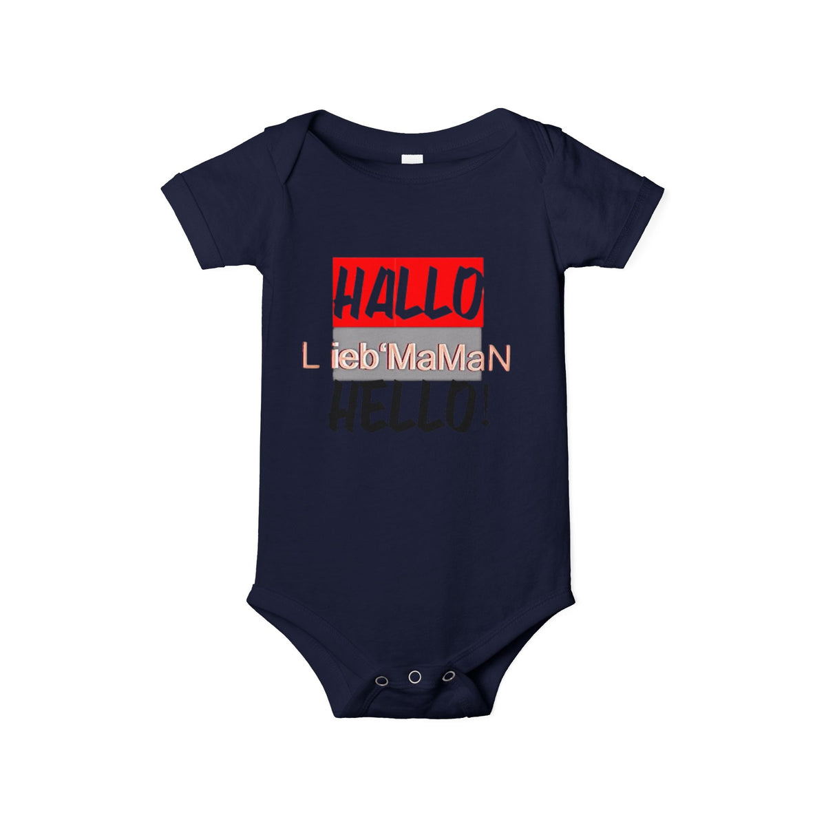Hello Baby Bodysuit - Cute Multilingual Infant Jersey One Piece