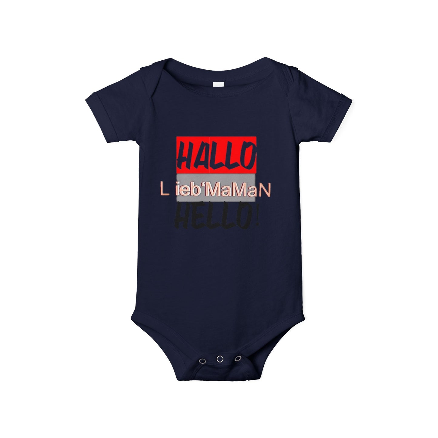 Hello Baby Bodysuit - Cute Multilingual Infant Jersey One Piece