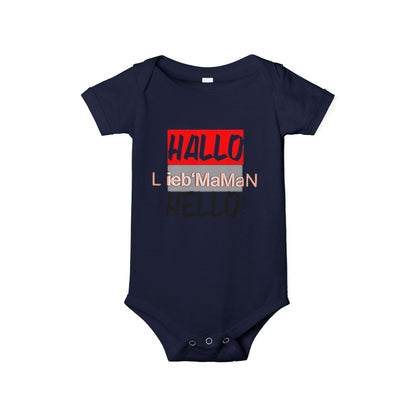 Hello Baby Bodysuit - Cute Multilingual Infant Jersey One Piece